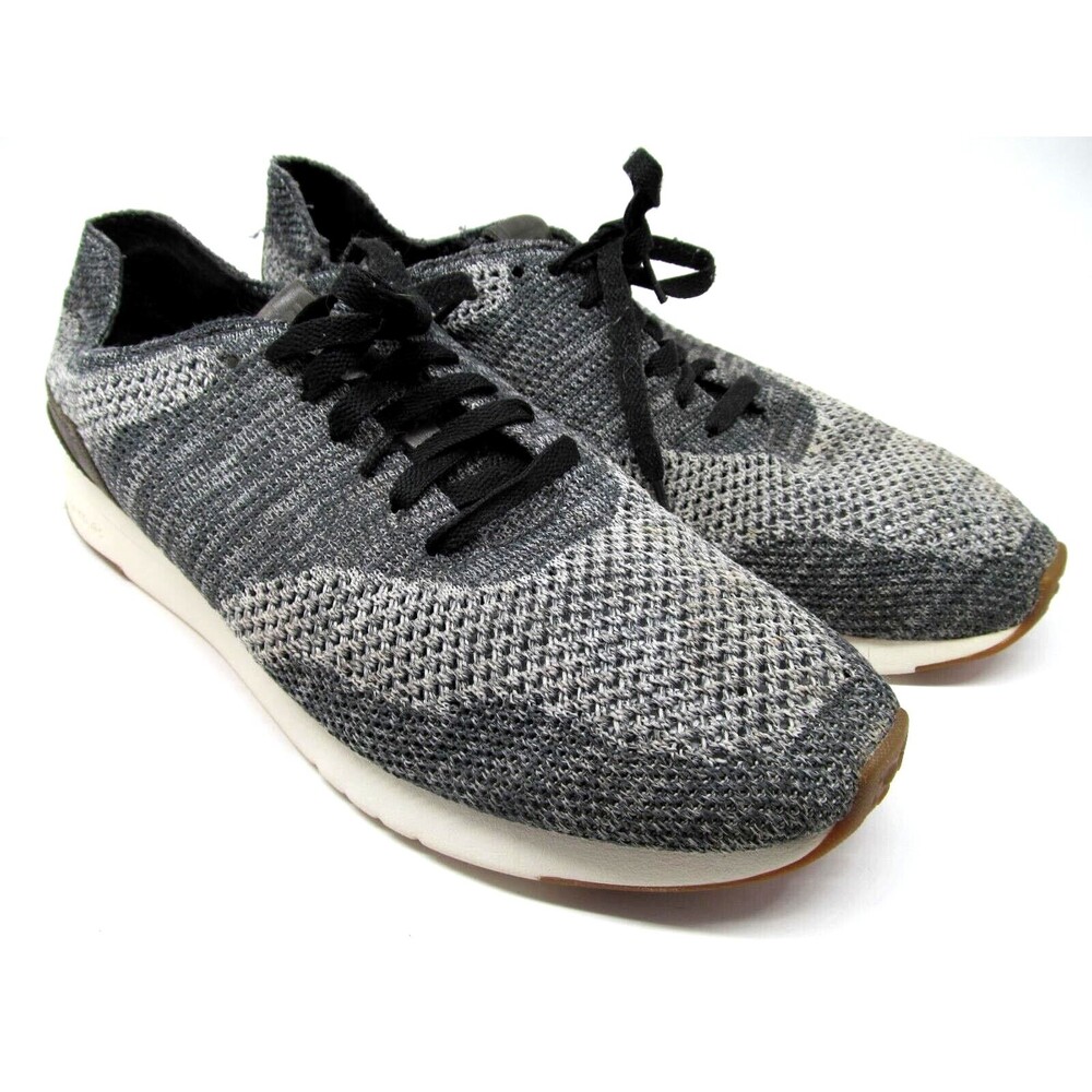 Cole Haan C27764 Grandpro Stitchlite Mens Gray Knit Oxford Sneakers Size US 10 M
